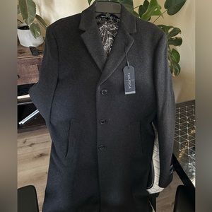 Nautica cashmere/wool overcoat
